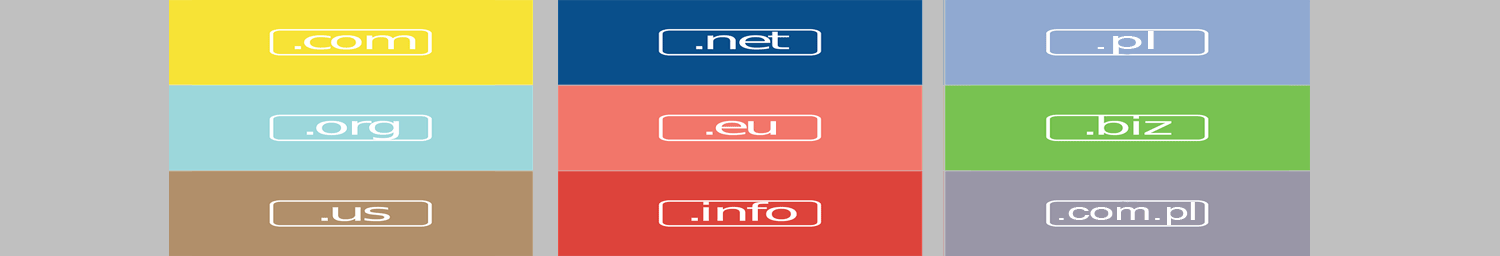 Domeny, adresy internetowe